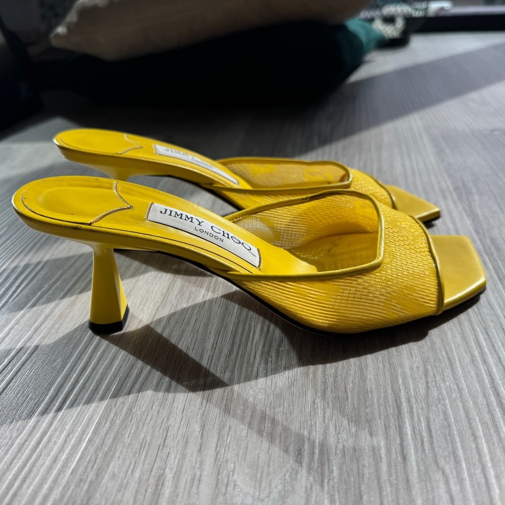 Jimmy Choo Bright Yellow Heels